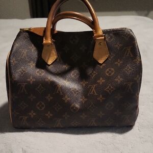 Louis Vuitton Brown Monogram Satchel